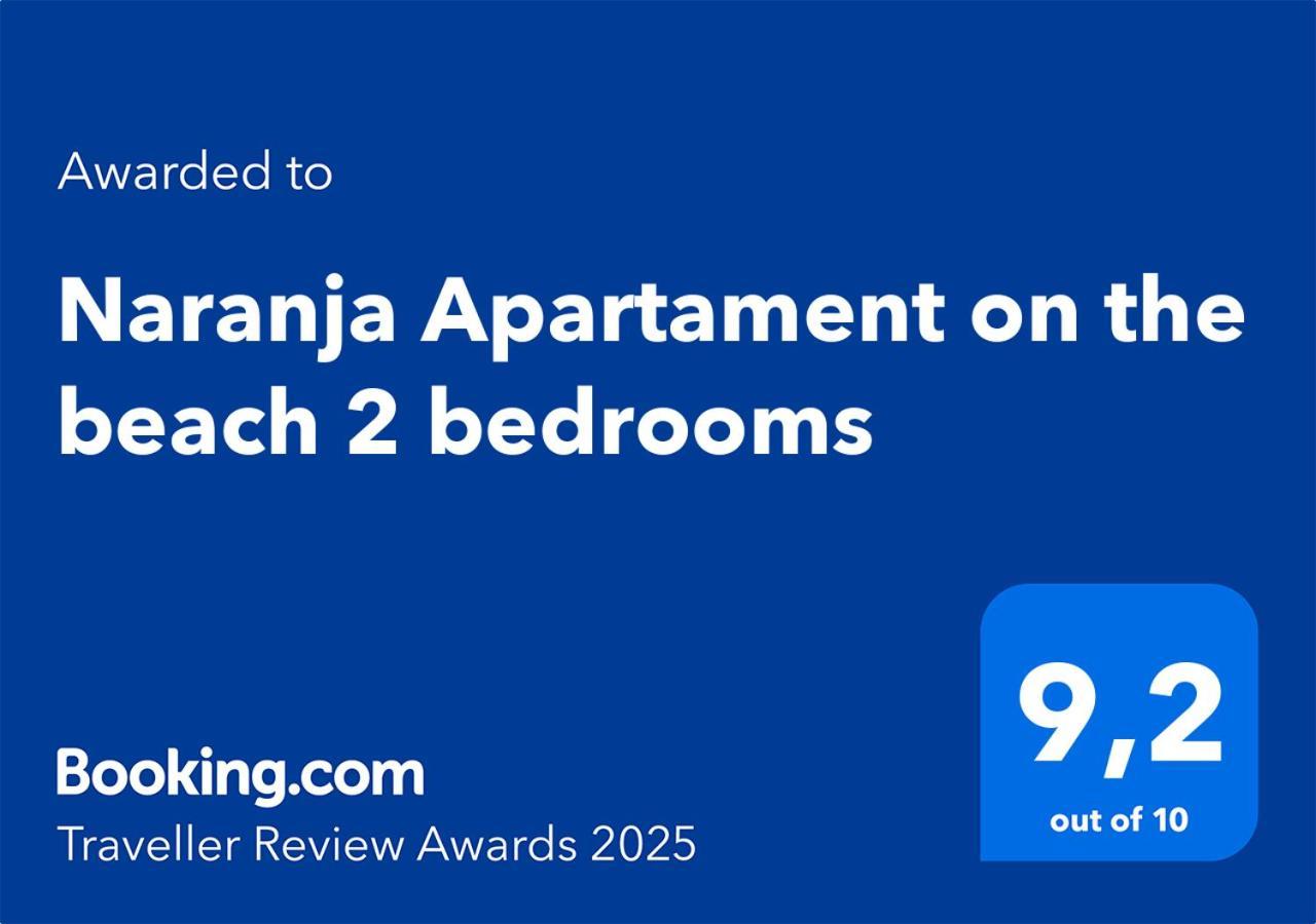 אורופסה דל מר Naranja Apartament On The Beach 2 Bedrooms מראה חיצוני תמונה